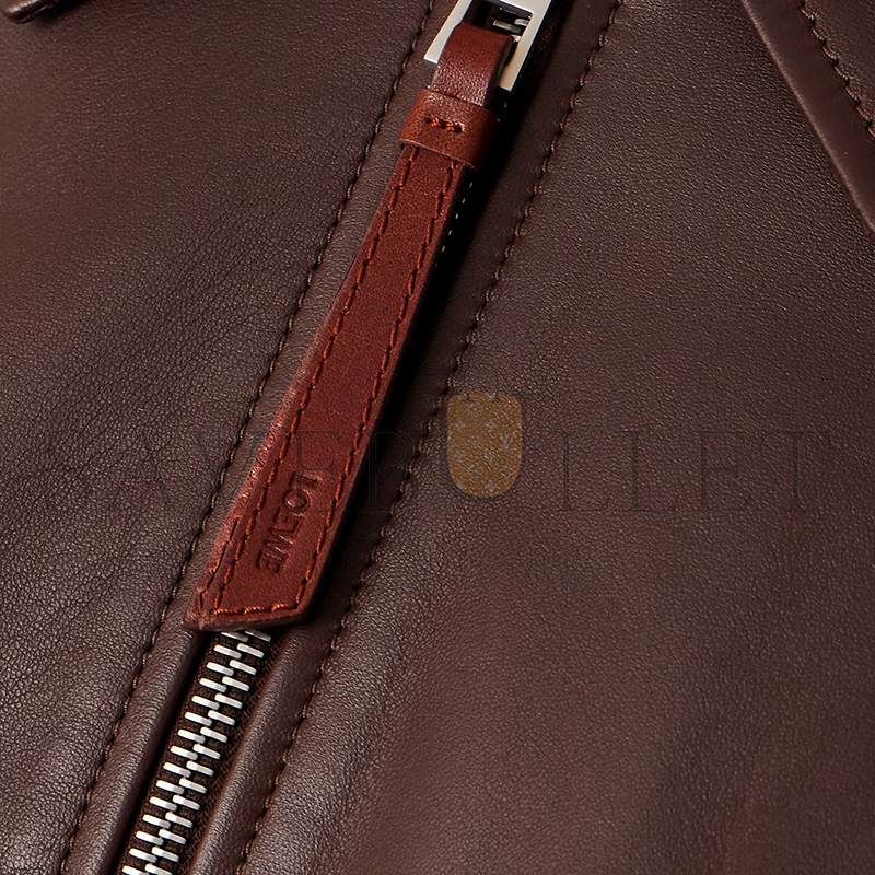 LOEWE BALLOON LEATHER JACKET